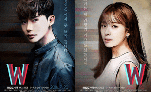 DRAMA KOREA : Rating W Semakin Jauh Tinggalkan Uncontrollably Fond