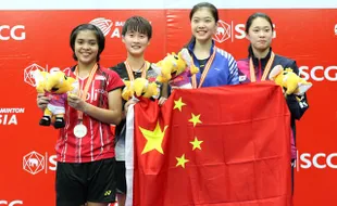 ASIA JUNIOR CHAMPIONSHIPS : Rebut Medali Perak, Gregoria Cetak Sejarah Badminton Indonesia