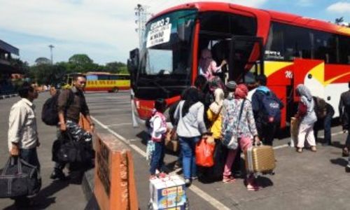 INFO MUDIK 2016 : Puncak Arus Balik, Kendaraan Pribadi Dilarang Masuk Terminal Boyolali