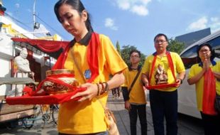 FOTO WISATA SEMARANG : Begini Peziarah Mengenang Cheng Ho