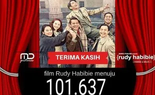 FILM TERBARU : Rudy Habibie Raih 100.000 Penonton di Hari Pertama Tayang