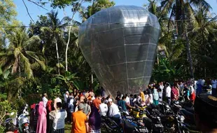 AirNav Sebut Ada 54 Balon Terbang Ganggu Penerbangan di DIY