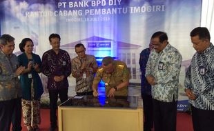 PERBANKAN DIY : Bank BPD DIY Capem Imogiri Pindah Kantor Baru