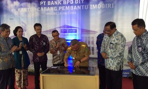 PERBANKAN DIY : Bank BPD DIY Capem Imogiri Pindah Kantor Baru