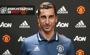 TRANSFER PEMAIN : Mkhitaryan Resmi Gabung Manchester United