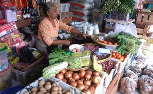 HARGA KEBUTUHAN POKOK : Harga Sayuran Mulai Turun, Bumbu-Bumbu Tetap Tinggi