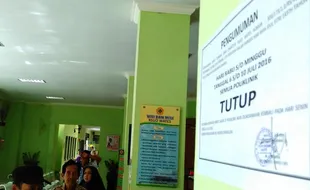 LIBUR LEBARAN 2016 : Layanan Poliklinik RSUD Wates Tutup 5 Hari