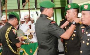 MUTASI TNI : 3 Danrem dan 4 Pejabat Kodam IV/Diponegoro Diganti