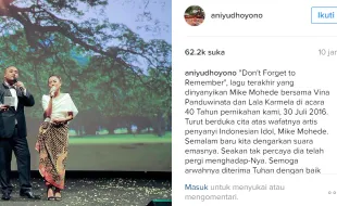 MIKE MOHEDE MENINGGAL : Mike Mohede Tampil Ultah Pernikahan SBY Sesaat Sebelum Meninggal