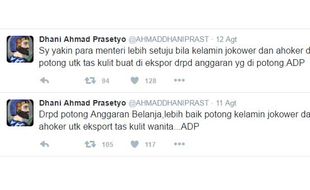 SENSASI ARTIS: Lagi, Ahmad Dhani Ribut “Potong Kelamin” di Twitter