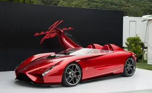 MOBIL KONSEP: Kode57: Supercar Garapan Eks-Desainer Ferrari