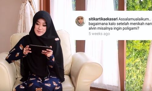 ANAK ARIFIN ILHAM MENIKAH : Ini Pengakuan Larissa Chou Soal Siap Dipoligami