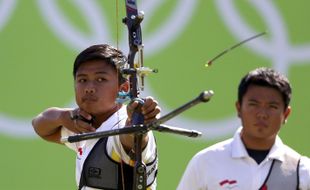 OLIMPIADE 2016 : Ditundukkan Amerika Serikat, Tim Panahan Indonesia Gagal Raih Medali