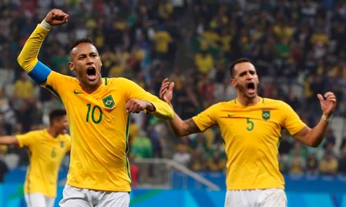 OLIMPIADE 2016 : Perempatfinal Sepak Bola: Brasil Tekuk Kolombia, Jerman Hajar Portugal