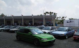 Ratusan Unit Honda Civic Meriahkan 10 Tahun GCF Jogja