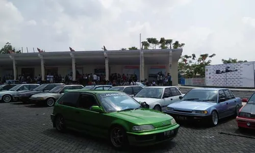 Ratusan Unit Honda Civic Meriahkan 10 Tahun GCF Jogja