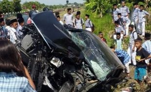 KECELAKAAN DEMAK : Miris! Anak-Anak Kepala ORI Jateng Diduga Ikut Menonton di Lokasi Kecelakaan