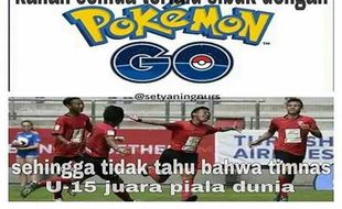 DEMAM POKEMON GO : Tim Indonesia U-15 Juara Dunia di Swedia, Tahukah Kamu?