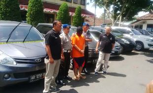 KRIMINAL SLEMAN : Pemuda Ditangkap karena Gadaikan 15 Mobil Sewaan