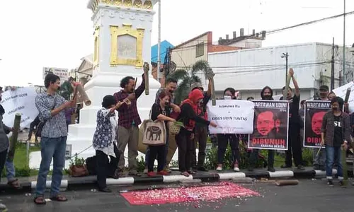 MISTERI PEMBUNUHAN WARTAWAN UDIN : AJI Jogja dan Jejaring Masyarakat Gelar Pentas Budaya