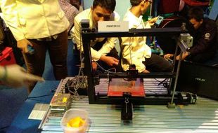 RITECH EXPO 2016 : Printer 3 Dimensi Sedot Perhatian Pengunjung