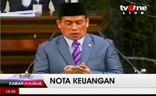 Ini Isi Doa Menggemparkan di Sidang Tahunan MPR yang Dihadiri Presiden Jokowi