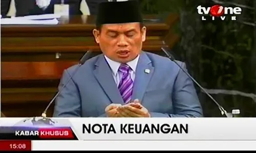 Ini Isi Doa Menggemparkan di Sidang Tahunan MPR yang Dihadiri Presiden Jokowi