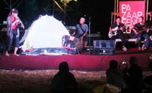 PAZAAR SENI : Wayang Tenda dan Wayang Dongeng Ramaikan TBRS Semarang