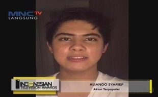 INDONESIAN TELEVISION AWARDS 2016 : Aliando Syarief Aktor Terpopuler!