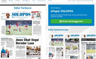 HUT SOLOPOS : Yuk Langganan E-Paper Solopos Hanya Rp19.000!