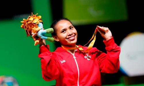 Peraih Perunggu Paralympic Games Syukuran Sapi Rp26 Juta di Solo