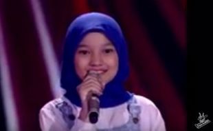 THE VOICE KIDS INDONESIA : Suara Emas Rachel Jadi Rebutan 3 Coach