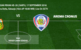 ISC A 2016 : BHAYANGKARA FC VS AREMA : Preview, Prediksi dan Prakiraan Pemain