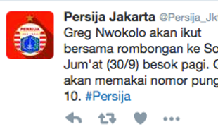 ISC A 2016 : Cerai Dari Persipura, Greg Langsung Dibawa Persija ke Solo