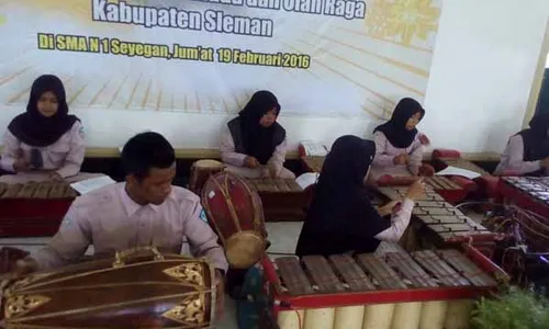 SMA N 1 Seyegan Dukung Kegiatan Budaya di Masyarakat