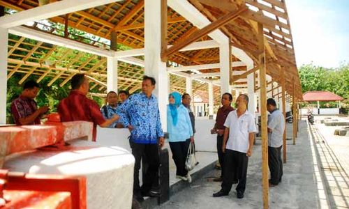 PASAR TRADISIONAL GUNUNGKIDUL : Konstruksi Atap Pasar Gani Harus Diubah