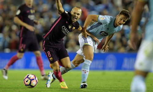 LIGA SPANYOL : Andres Iniesta Akui Ketangguhan Celta Vigo