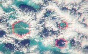 KISAH MISTERI : Misteri Awan Segi Enam di Segitiga Bermuda