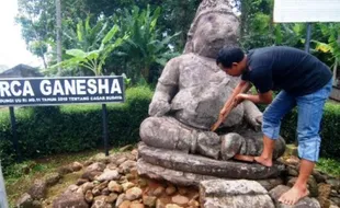 Kisah Arca Mistis Ganesha di Kepurun Klaten, Hilang Dicuri tapi Kembali Lagi