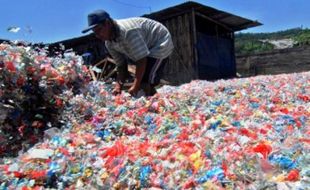 Foto Sampah Plastik Daur Ulang di Pabelan