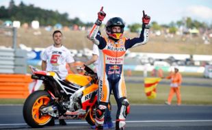 Juara Dunia Moto GP 2017, Marquez Lewati Rekor Rossi