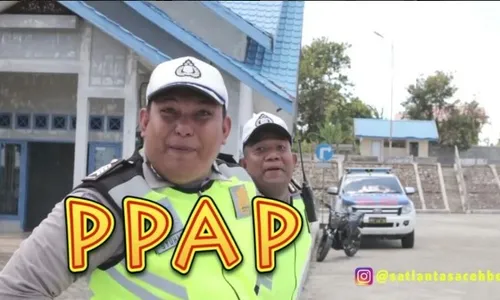 TRENDING SOSMED : Parodi Kocak PPAP Satlantas Aceh Besar Tuai Simpati