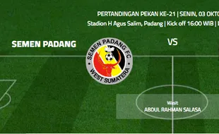 ISC A 2016 : SEMEN PADANG VS BALI UNITED : Preview, Prediksi dan Prakiraan Pemain