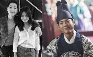 DRAMA KOREA : Song Hye Kyo dan Song Joong Ki Kirim Truk Kopi ke Park Bo Gum