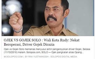 OJEK VS GOJEK SOLO : Perang Komen di ICS: Ini Keluhan Penumpang Ojek