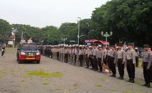 INFO TERKINI : Polresta Jogja Gelar Apel Pengamanan Pilwalkot