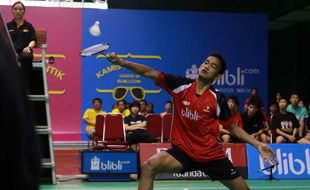 KEJUARAAN BULU TANGKIS :  Asqar Wujudkan All Indonesian Final di Blibli.com Championships