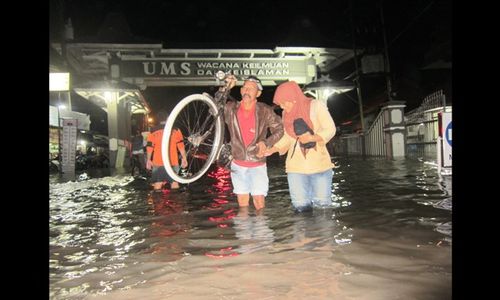 BANJIR SOLO : Ini Penjelasan Pakar tentang Genangan di Soloraya