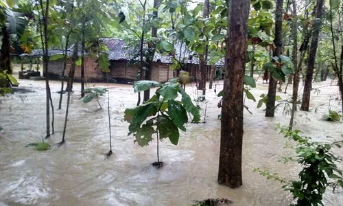 BANJIR WONOGIRI : BPBD: Luweng Bukan Tempat Buang Sampah!