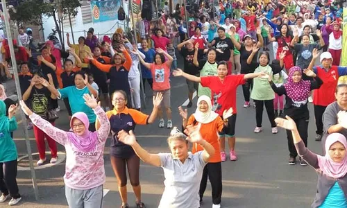 Car Free Day di Jalan AM Sangaji Jogja Dimulai, Warga Tumpah Ruah ke Jalan